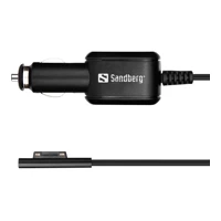 Sandberg Car Charger for Surface