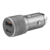 Sandberg Car Charger 1xQC3.0+1xUSB-C 48W