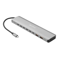 Sandberg USB-C to 8 x USB-C + 2xUSB-A 100W