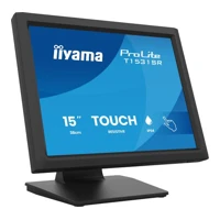 Iiyama TFT T1531SR VA TOUCH 15"//DP/HDMI, Flachbildschirm