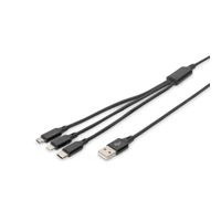 Digitus Lightning-Kabel, USB Stecker zu Micro-USB Typ B