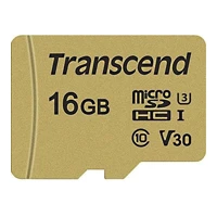 Transcend 500S - Flash-Speicherkarte (microSDHC/SD-Adapter in