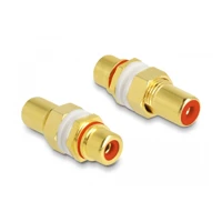 DeLock Audio Adapter C" Bu.> zum Einbau Farbr. rot, Adapte