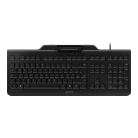 Cherry Smart Board 1150 KB RSFlat black - Tastatur - Deuts