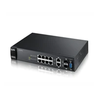 Zyxel GS2200-8 Managed network switch L2 1U Schwarz, 8-po