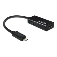 DeLock 65437 Kabelschnittstellen-/adapter MHL HDMI-A/USB m