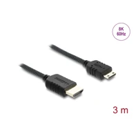 DeLock Ultra High Speed, HDMI-Kabel, HDMI Stecker zu 19 pi