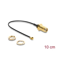 DeLock Antennenkabel SMA Buchse zum Einbau zu I-PEX Inc. M