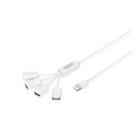 DA-70216 Slim Spider USB Hub, Hub, 4x USB 2.0 -