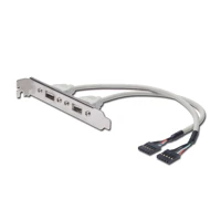 Digitus USB-Konsole, Inline, 5-polig Buchse bis USB Buchse, 25