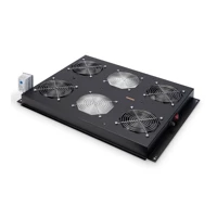 Digitus Professional DN-19 FAN-4-SRV-B, Rack-Dach mit 2
