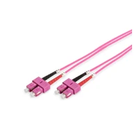 Digitus Patchkabel, SC -> SC, LWL, 2m, Violett