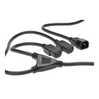 Digitus Netz-Splitter, IEC 60320 C14 bis IEC 60320 C13 -