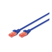 Digitus Patchkabel, RJ-45 -> RJ-45, Cat6e, 3m, blau