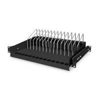 Digitus DN-97665, Rack, Regal, Schwarz, RAL 9005, 1U -