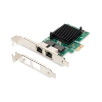 Digitus Netzwerkadapter, PCIe 1.1, Gigabit Ethernet x2