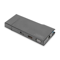 Digitus DA-70894, Dockingstation, USB 3.0, VGA, HDMI -