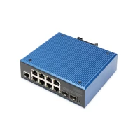 Digitus Industrieller 8+2-Port L2 managed Gigabit Ethernet