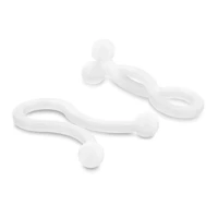 DeLock Kabel, Organizer, durchsichtig (100er-Packung)