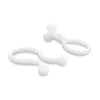 DeLock Kabel, Organizer, durchsichtig (100er-Packung)