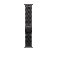Apple Loop für Smartwatch, 49mm, Titan, Größe M, Schwarz