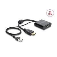DeLock Adapter HDMI Stecker zu DisplayPort Buchse 4K 60Hz