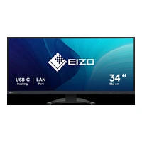 EIZO 34,1" EV3451X-BK 21 9 4K 2xHDMI+DP+USB-C IPS, Flach