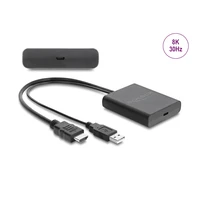 DeLock Adapter HDMI Stecker zu USB Type-C Buchse DP Alt Mo