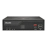 Shuttle Barebone XPC slim DH810 LGA1851 1xSATA 1xM.2, Bareb