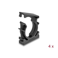 DeLock Kabelhalter, mit Sicherungsclip, 28,5mm 60487