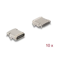 DeLock USB-C-Anschluss, USB-C Buchse gelötet, USB 3.0 66755