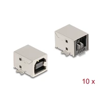 DeLock USB-Anschluss, USB Buchse 90° PCB, 30V 66952