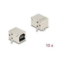 DeLock USB-Anschluss, USB-B Buchse 90° PCB, 30V 66636