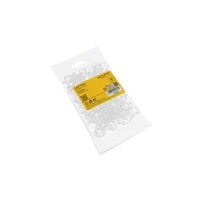 DeLock Kabel, Organizer, durchsichtig (100er-Packung) 22062