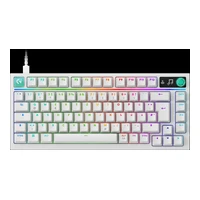 Logitech G G316 X 75, Tastatur, Gaming, USB, weiß 920-014314