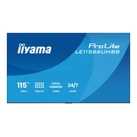 Iiyama 115" Speditionsversand, LCD-TV LE11566UHSB-B1AG